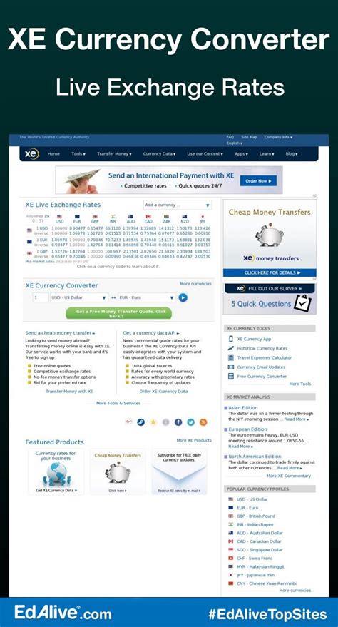 xe currency converter live exchange rates today.